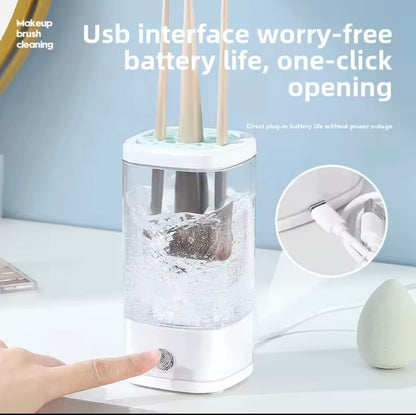 Electric cleaner for Makeup brushes. Quick-drying,Cosmetic tool