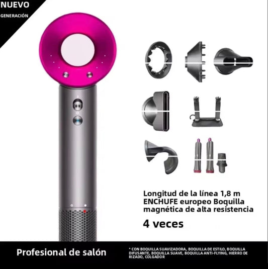 Professional hair dryer In different colors.Quick-drying with high power of 1600W.