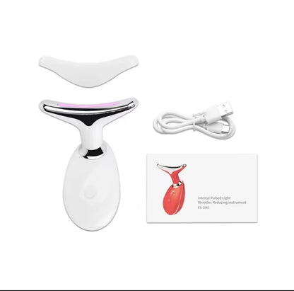 Face and neck massager