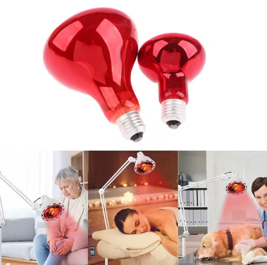Infrared physiotherapy bulb 100W.Heating therapy For the body neck pain and muscle inflammation.